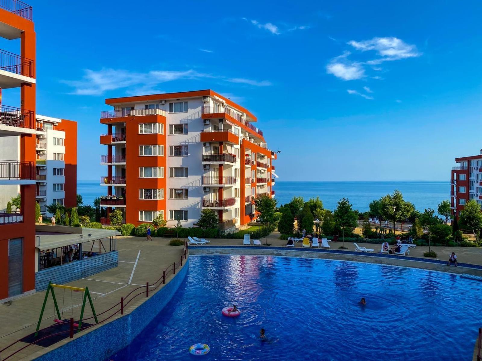 Panorama Fort Beach, Фамилно Студио Deluxe 圣弗拉斯 外观 照片